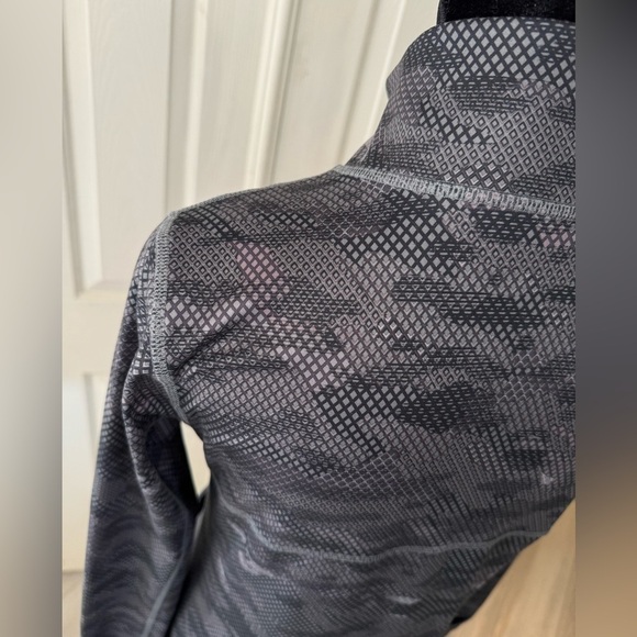 Nautica Competition Jacket Womens S Top Pockets Zip Camo Snake Print Stretch EUC - Picture 8 of 12